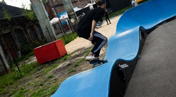 Nicht stationärer modularer Pumptrack