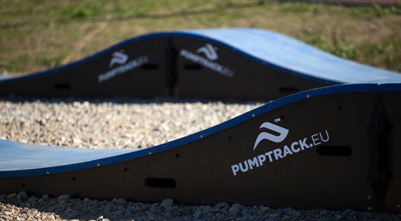 Pumptrack für Longboarding angepasst