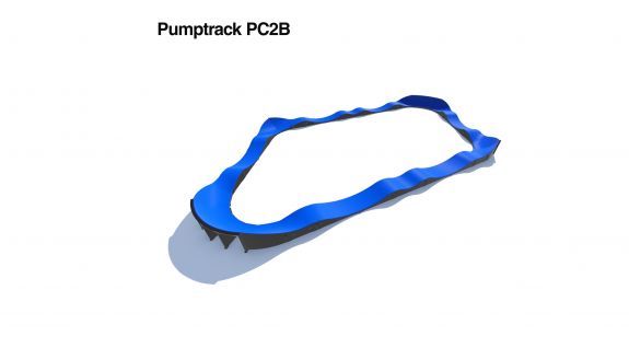 Modular pumptrack