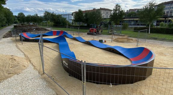 Modularer Pumptrack