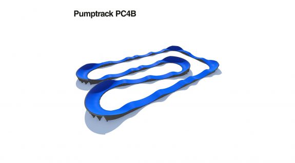 Composite Pumptrack für jeden Benutzer angepasst